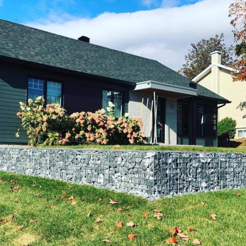 Gabion Express Inc. - Muret de soutènement 1,5 pieds de haut